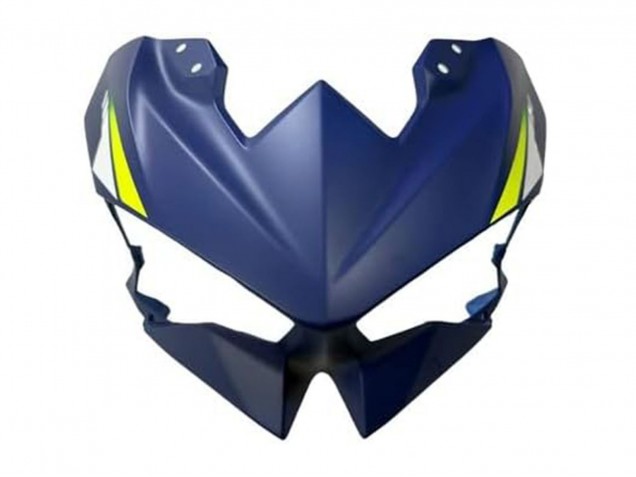 Carena Moto Kawasaki Ninja 500 EX500R 2024-2025 - Blu Bianco Giallo Argento Nero