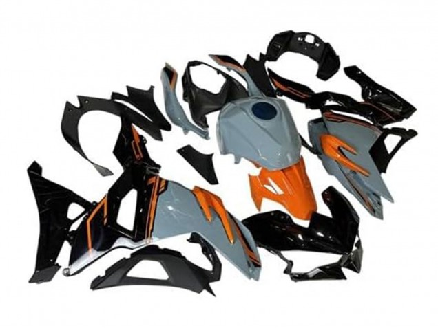 Carena Moto Kawasaki Ninja 500 EX500R 2024-2025 - Nardo Grigio Arancia Nero