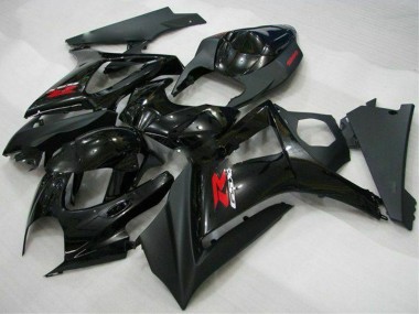Carena Moto Suzuki GSXR 1000 2007-2008 - Nero Lucido Nero Opaco Rosso Economici