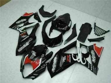 Carena Moto Suzuki GSXR 1000 2007-2008 - Nero Lucido Rosso Bianco Economici