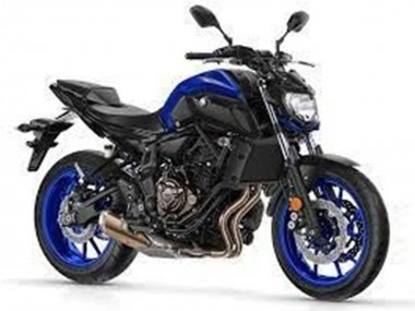 Carena Moto Yamaha MT07/FZ07 2012-2017 - Blu Nero Economici