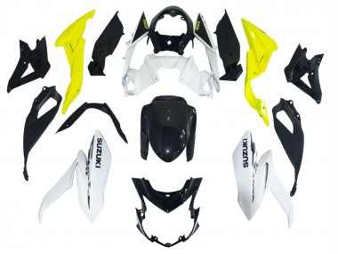Carena Moto Suzuki GSX-S 750 2017-2022 - Bianco Giallo Economici
