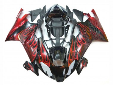 Carena Moto Aprilia RSV1000 2003-2006 - Nero Lucido Rosso Fiamma Economici