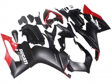 Carena Moto Ducati Panigale V2 2020-2024 - Rosso Nero Opaco Corse Economici