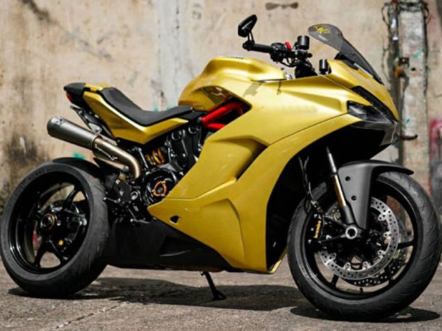 Carena Moto Ducati Supersport 939/939S 2017-2022 - Giallo