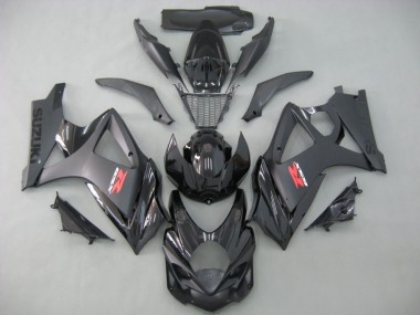 Carena Moto Suzuki GSXR 1000 2007-2008 - Nero Opaco Nero Lucido Economici