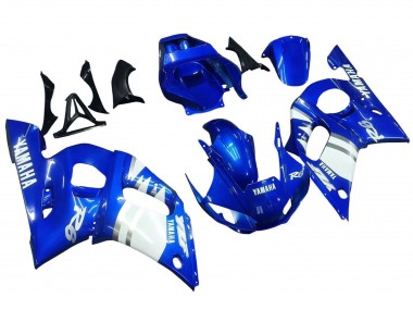 Carena Moto Yamaha YZF 600 R6 1998-2002 - Blu Bianco Economici