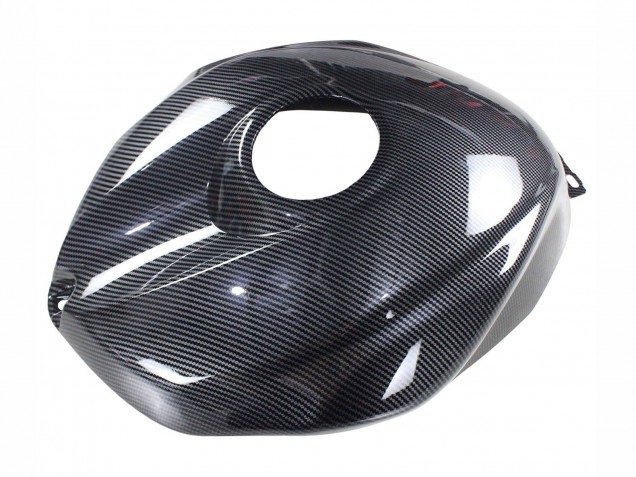 Carena Moto Yamaha YZF 600 R6 2008-2016 - Grigio Nero Fibra di Carbonio Stile