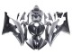 Carena Moto Yamaha YZF 600 R6 2008-2016 - Grigio Nero Fibra di Carbonio Stile