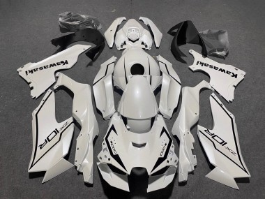 Carena Moto Kawasaki ZX10R 2021-2025 - Bianco Perla Nero Economici
