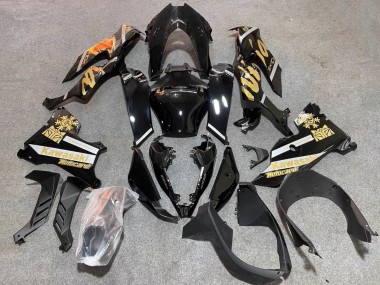Carena Moto Kawasaki ZX10R 2021-2025 - Nero Lucido Oro Elf Nevicare Economici