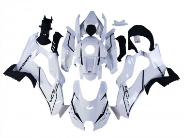 Carena Moto Kawasaki ZX10R 2021-2025 - Bianco Nero Economici