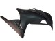 Carena Moto Kawasaki EX300 2013-2024 - Nero Lucido Nero Opaco