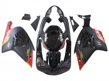 Carena Moto Aprilia RS125 2000-2005 - Nero Rosso Giallo Economici