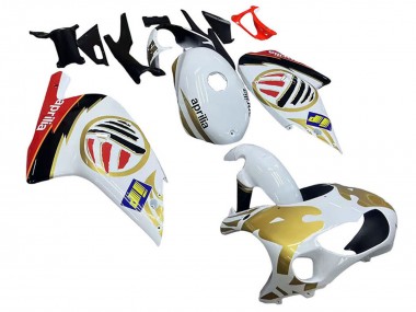 Carena Moto Aprilia RS125 2000-2005 - Bianco Giallo Rosso Economici