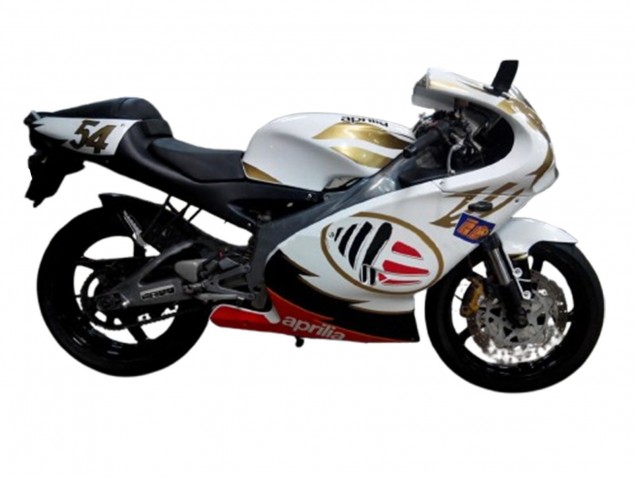 Carena Moto Aprilia RS125 2000-2005 - Bianco Giallo Rosso