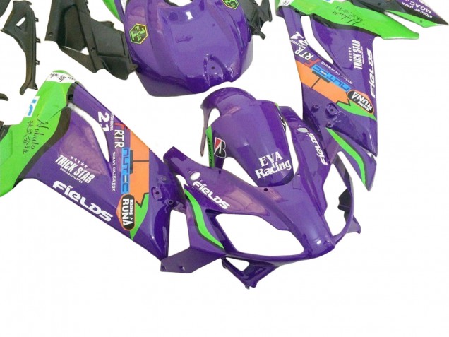 Carena Moto Aprilia RS125 2006-2011 - Viola Verde Rosso