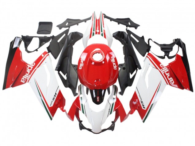 Carena Moto Aprilia RS125 2006-2011 - Bianco Rosso Nero