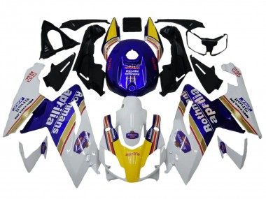 Carena Moto Aprilia RS125 2006-2011 - Bianco Blu Giallo Rothmans Economici
