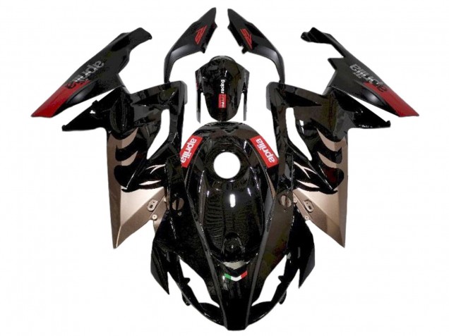 Carena Moto Aprilia RS125 2006-2011 - Nero Lucido Rosso