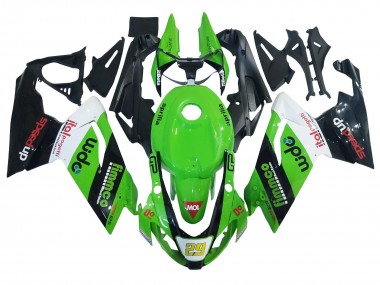 Carena Moto Aprilia RS125 2006-2011 - Verde Bianco Nero Economici