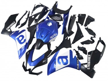 Carena Moto Aprilia RS4 50 125 2012-2018 - Blu Bianco Nero Opaco Economici
