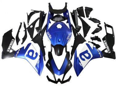 Carena Moto Aprilia RS4 50 125 2012-2018 - Blu Bianco Nero Opaco Economici