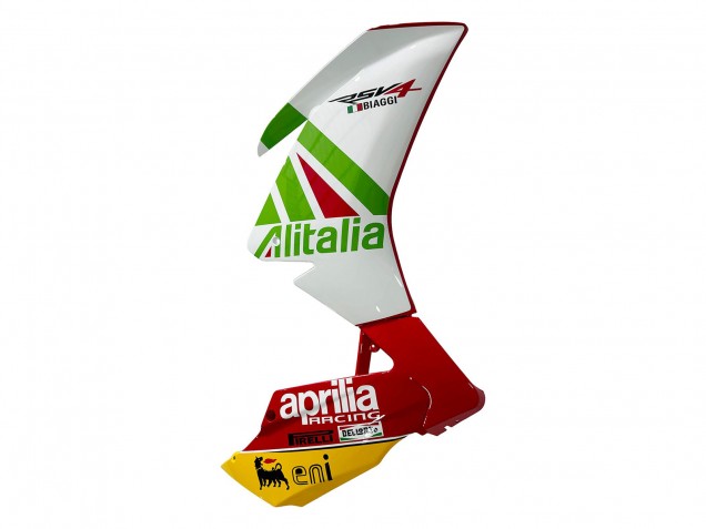 Carena Moto Aprilia RS4 50 125 2012-2018 - Bianco Rosso Verde Giallo Alitalia