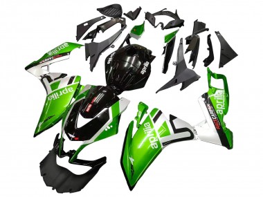 Carena Moto Aprilia RS4 50 125 2012-2018 - Bianco Verde Nero Lucido Economici
