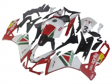 Kit Carena Moto Aprilia RS4 50 125 2012-2018 - Bianco Rosso Verde Giallo Alitalia Economici
