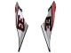 Carena Moto Aprilia RS4 50 125 2012-2018 - Argento Rosso Nero Lucido