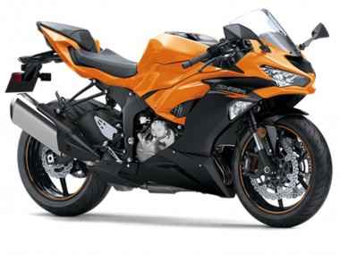 Carena Moto Kawasaki ZX6R 2019-2022 - Arancia Nero Economici