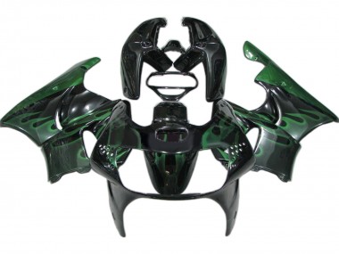 Carena Moto Honda CBR900RR 919 1998-1999 - Nero Lucido Verde Fiamma Economici