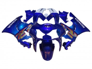 Carena Moto Honda CBR900RR 919 1998-1999 - Bianco Blu Argento Economici