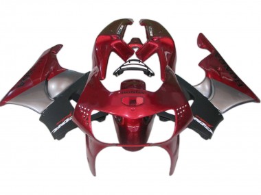Carena Moto Honda CBR900RR 919 1998-1999 - Rosso Scuro Nero Grigio Economici
