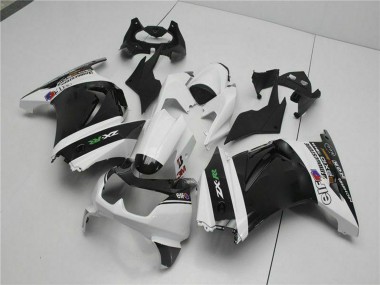 Carena Moto Kawasaki EX250 2008-2012 - Bianco Nero Verde Economici