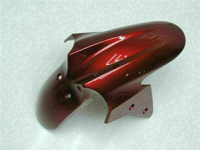 Carena Moto Kawasaki EX250 2008-2012 - Nero Lucido Rosso Bordeaux