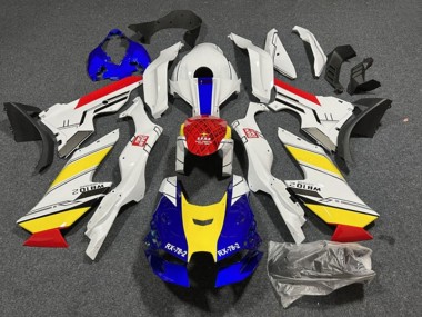 Carena Moto Kawasaki ZX10R 2021-2025 - Bianco Blu Rosso Giallo Economici