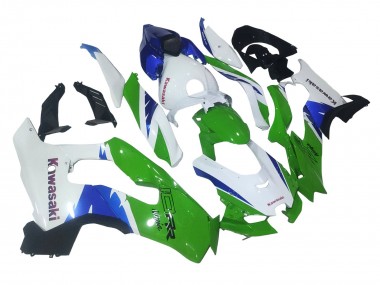 Carena Moto Kawasaki ZX10R 2021-2025 - Bianco Verde Blu Nero Economici