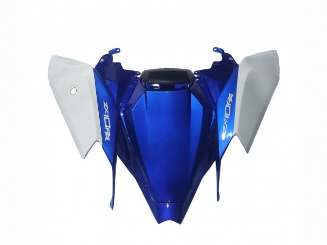 Carena Moto Kawasaki ZX10R 2021-2025 - Bianco Verde Blu Nero