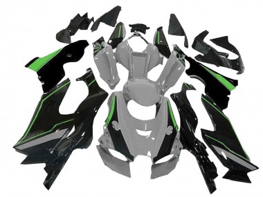 Carena Moto Kawasaki ZX10R 2021-2025 - Grigio Verde Nero Economici