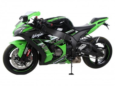 Carena Moto Kawasaki ZX10R 2021-2025 - Verde Nero Argento Economici