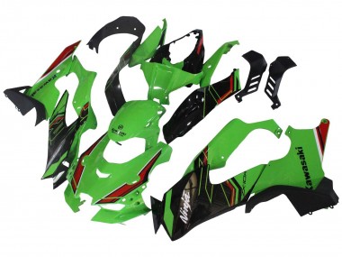 Carena Moto Kawasaki ZX10R 2021-2025 - Verde Nero Rosso Economici
