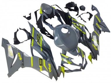 Carena Moto Kawasaki ZX6R 2019-2022 - Nardo Grigio Giallo Economici