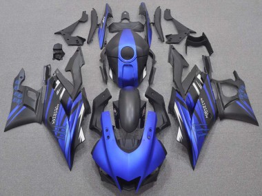 Carena Moto Yamaha YZF R3/R25 2019-2021 - Blu Nero Opaco Mostro Economici