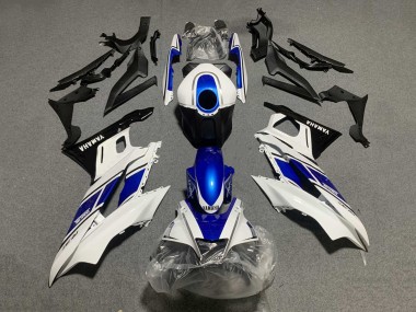 Carena Moto Yamaha YZF R3/R25 2019-2021 - Bianco Blu Nero Yamalube Economici