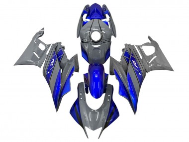 Carena Moto Yamaha YZF R3/R25 2019-2021 - Grigio Blu Nero Economici