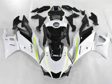 Carena Moto Yamaha YZF R3/R25 2019-2021 - Bianco Verde Nero Economici