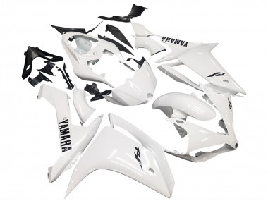 Carena Moto Yamaha YZF 1000 R1 2007-2008 - Bianco Nero Economici