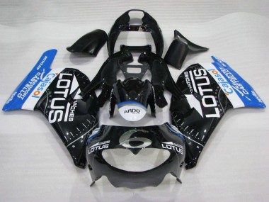 Carena Moto Aprilia RS250 1995-1997 - Nero Lucido Bianco Blu Lotus Economici